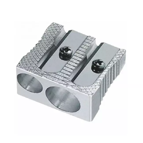 sacapuntas metalico doble